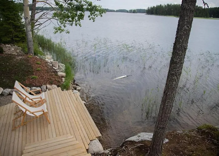 Ihana Jaervenranta Moekki. By The Lake. Вилла